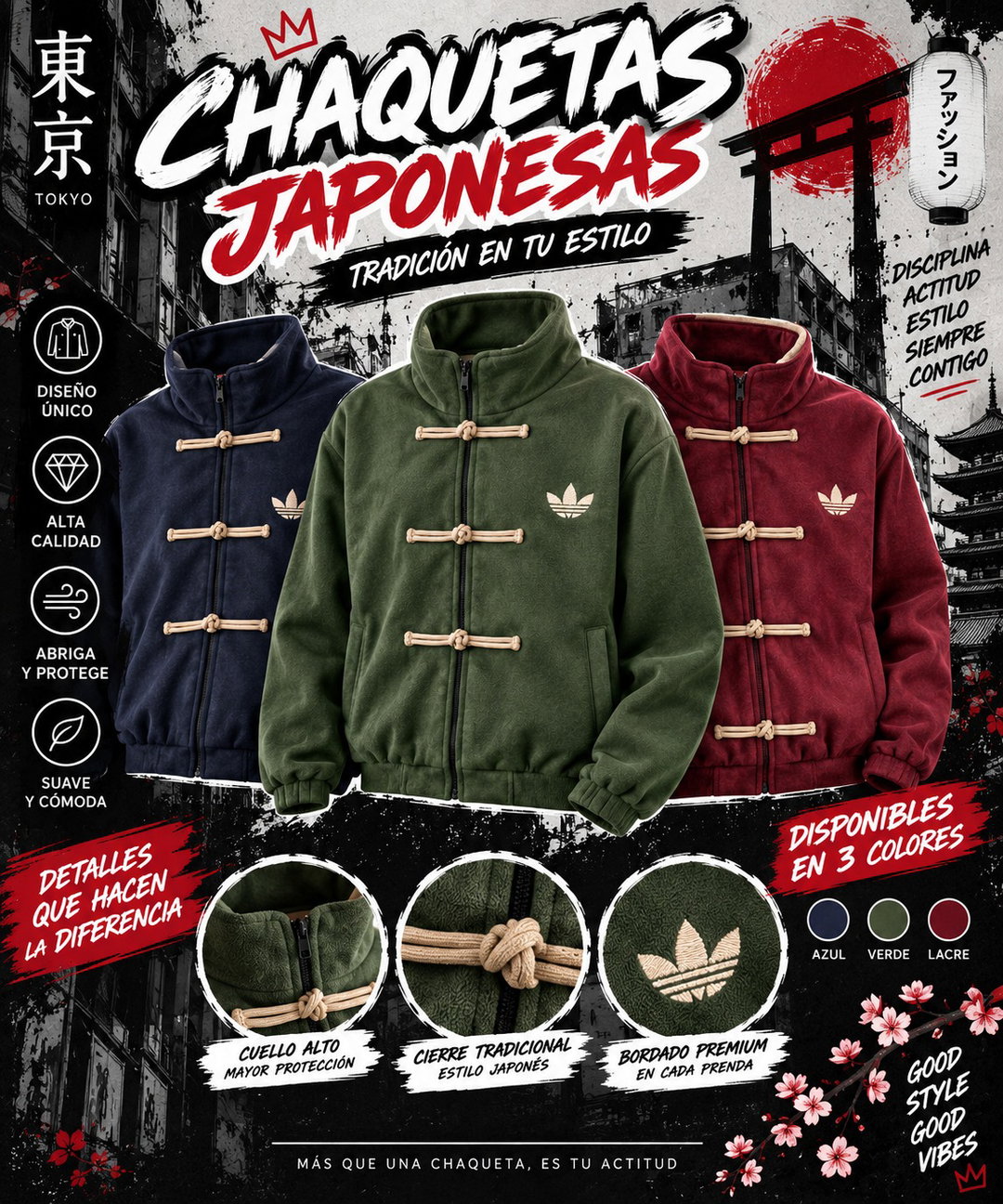Chaqueta Japonesa