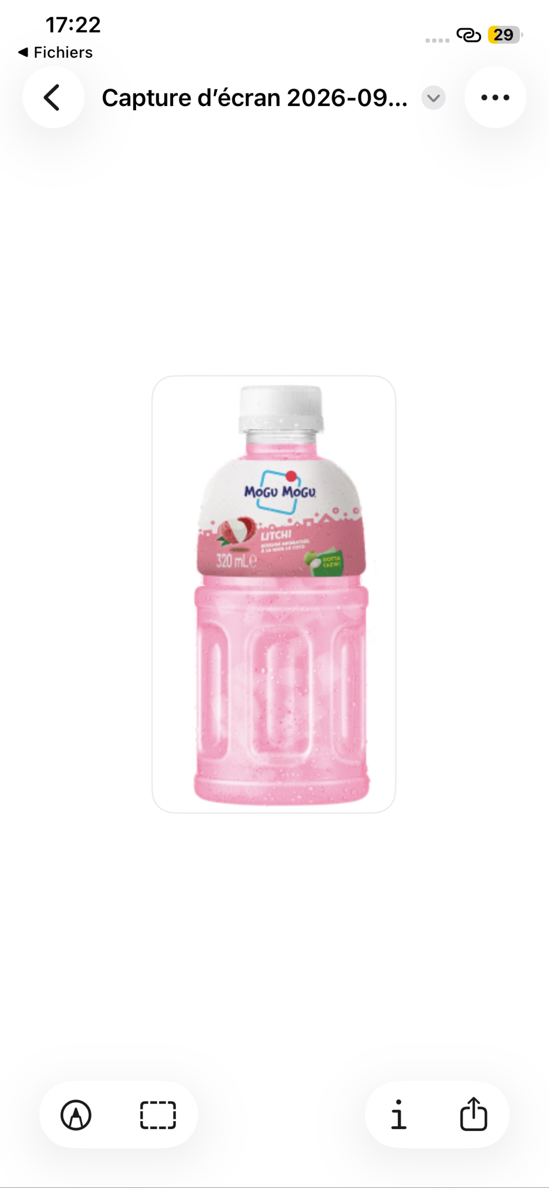 Bouteille Mogu Mogu Litchi 32cl_0