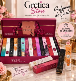 Caja de 20 Perfumes de Cartera 35 ml