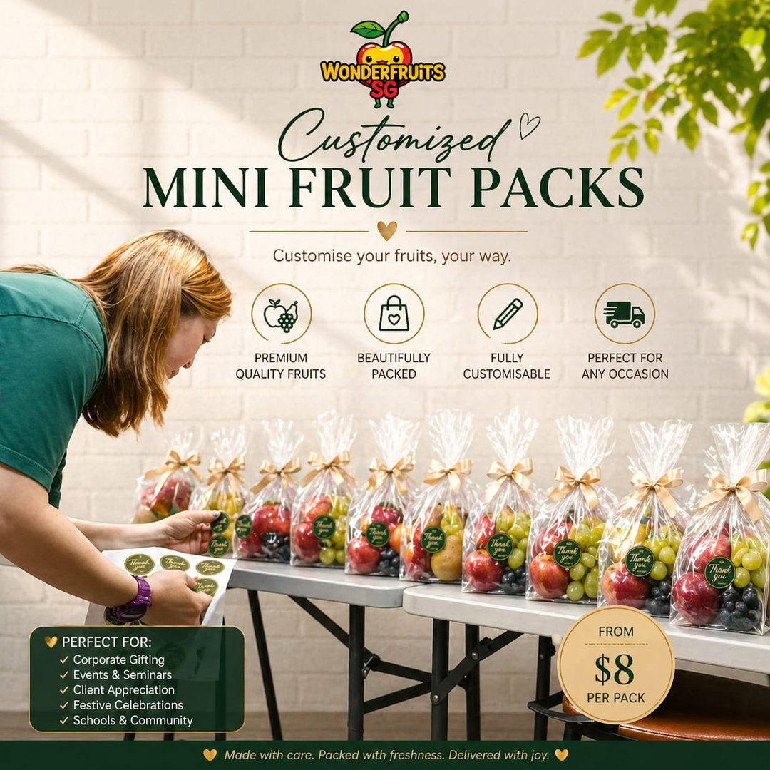 Customized Mini Fruit Gift Packs