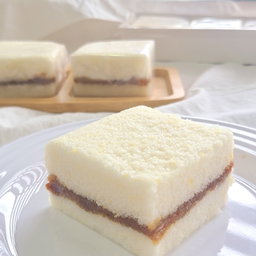 カボチャ ハニー ソルギ（2個入）- 韓国伝統 蒸しライスケーキ