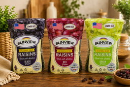 Nutritionist Approved! SunView Organic JUMBO Raisin 425g 