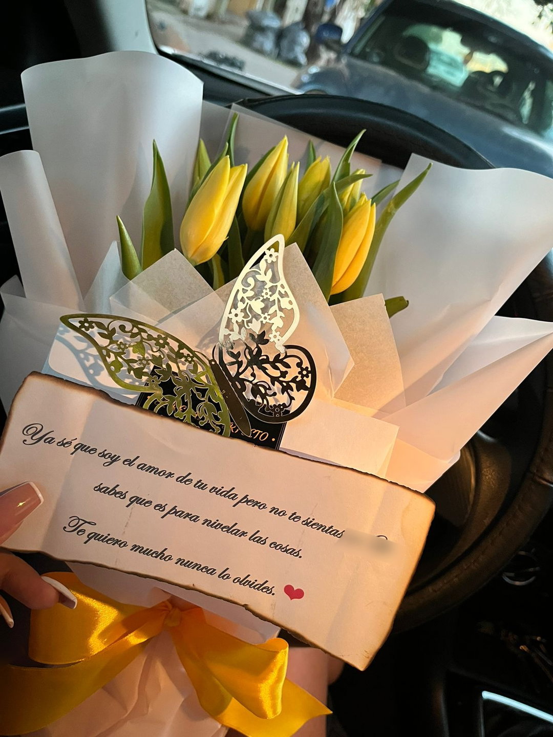 Tulipanes para ti 🌷 (ramo de tulipanes)