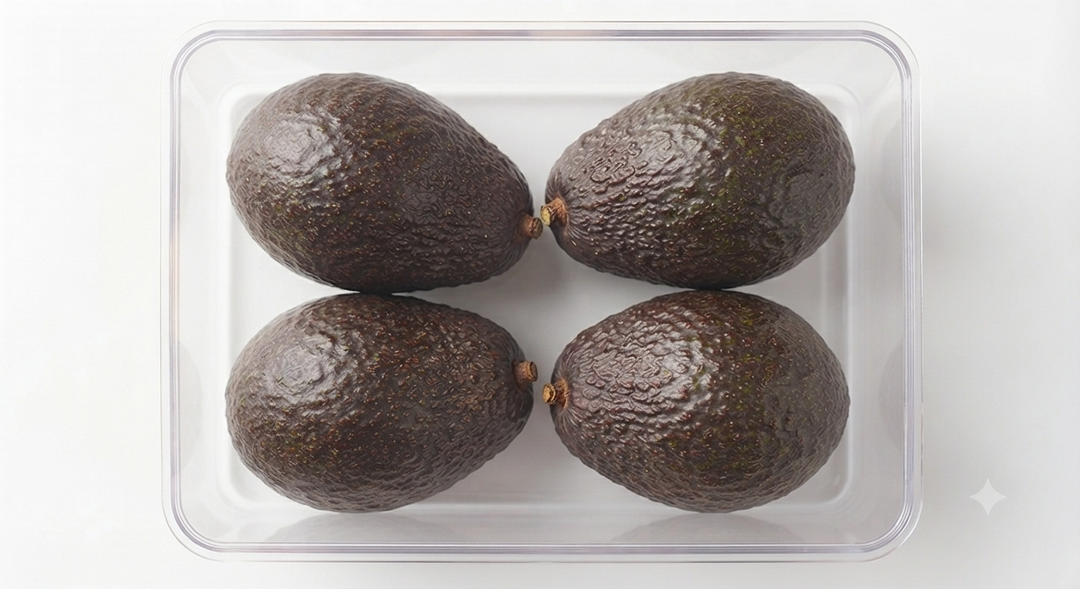  4 Hass avocados 