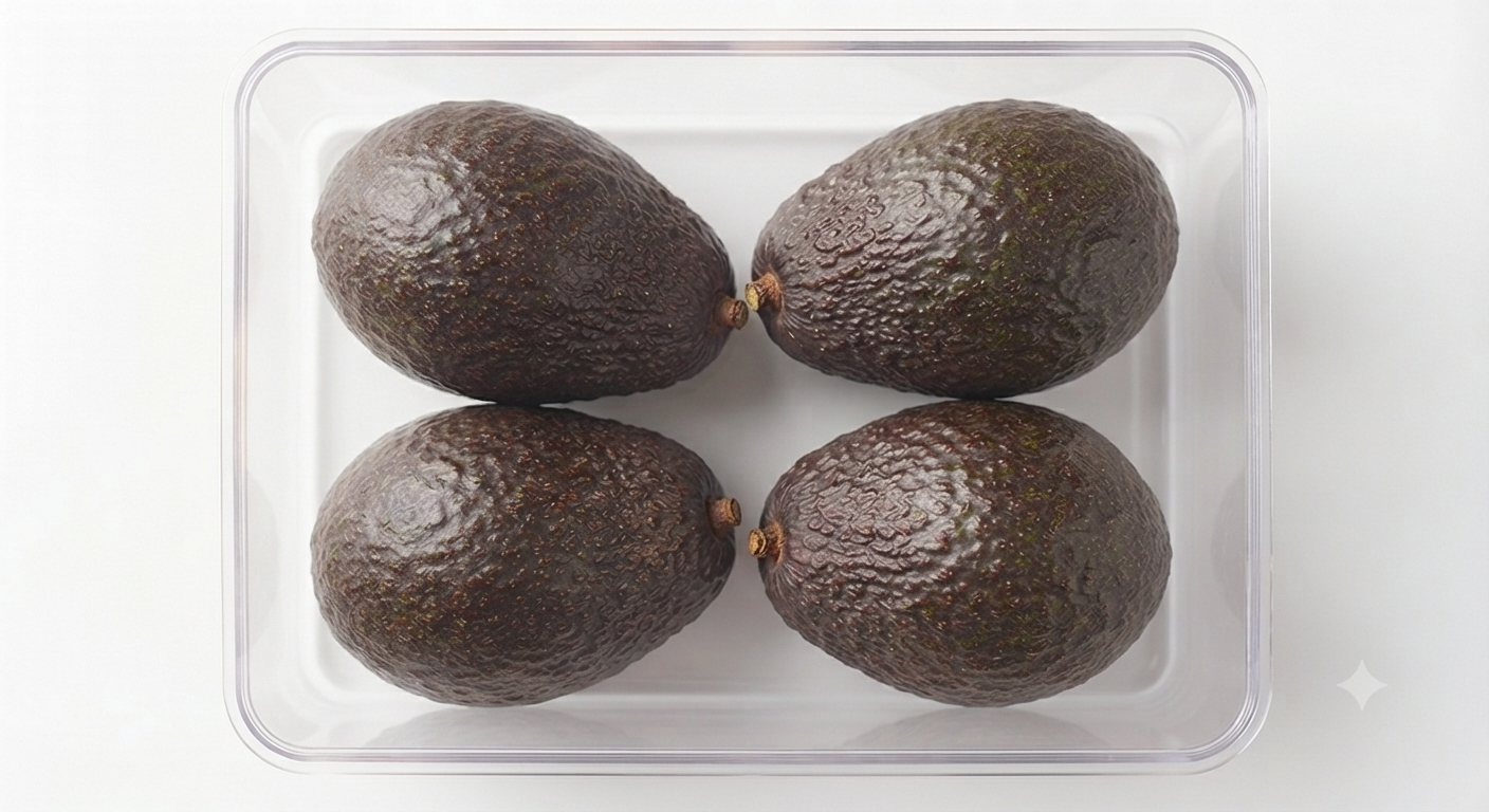  4 Hass avocados _0