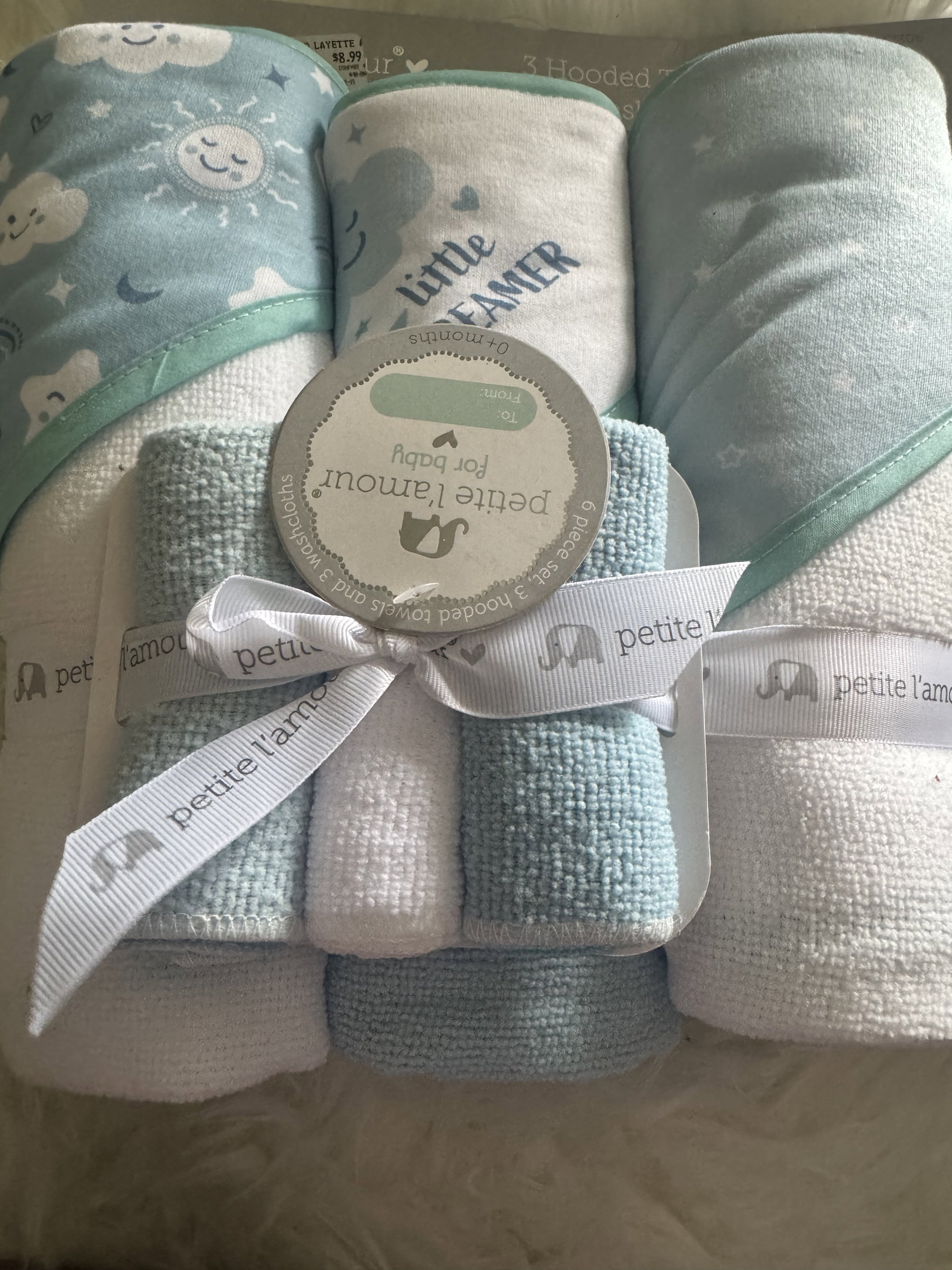 Hooded Towel Set w. Washcloths_0