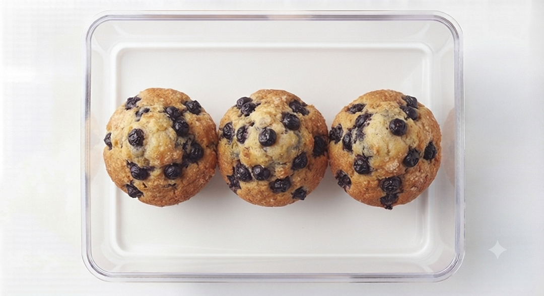 Blueberry muffins 3 pack