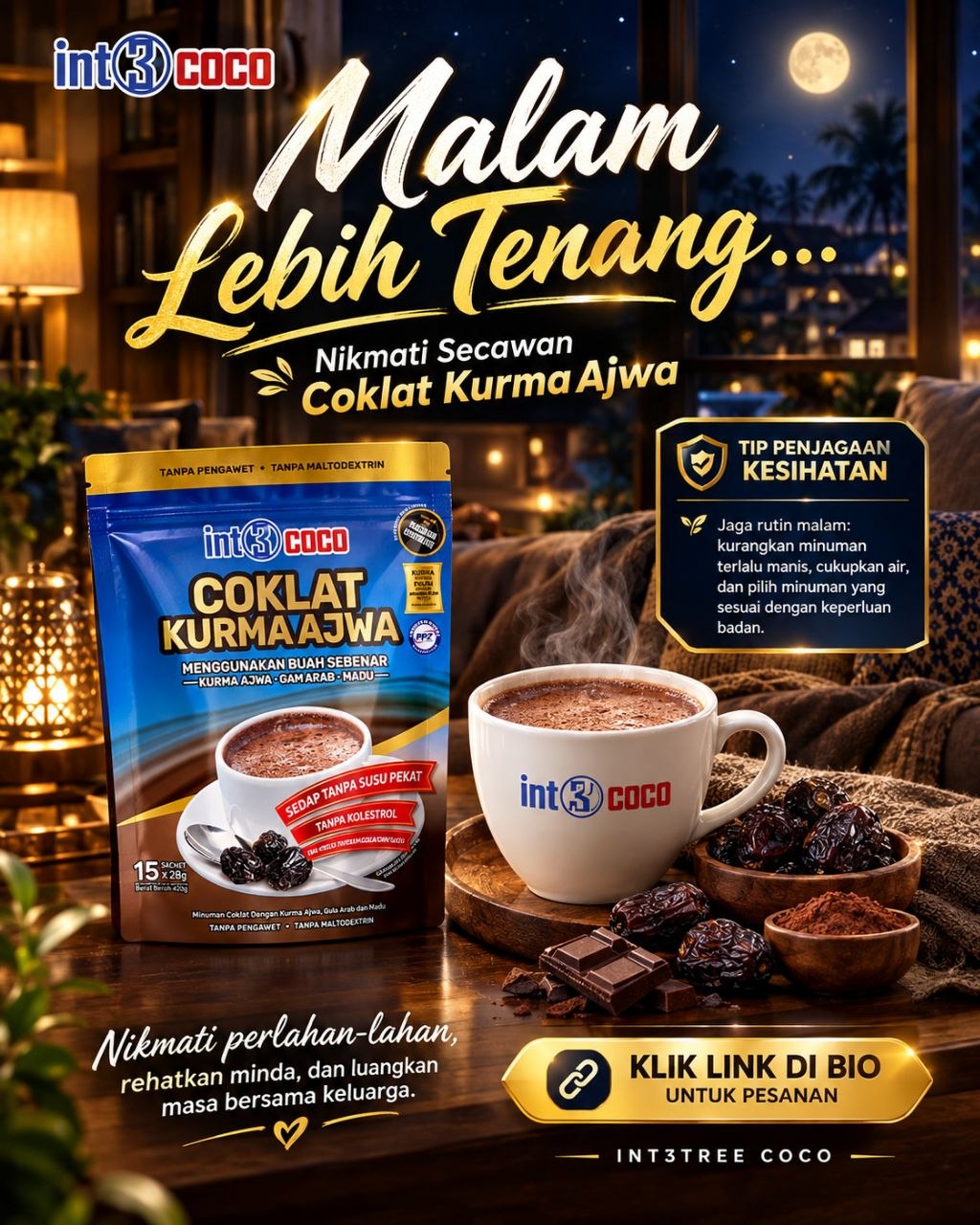 COKLAT KURMA AJWA DENGAN KURMA SEBENAR, _0