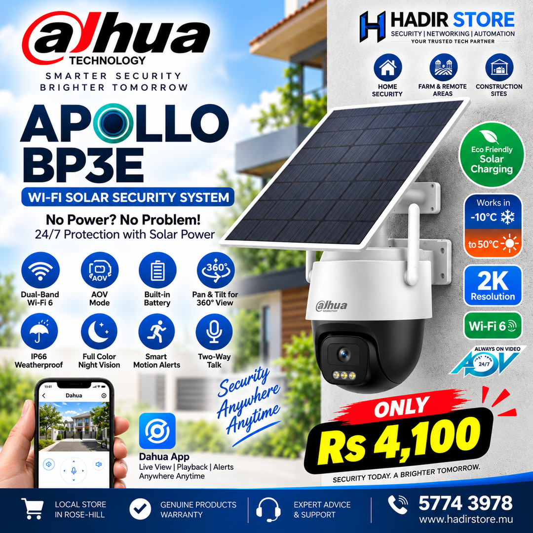 DAHUA  SOLAR WIFI CAMERA BP3E 