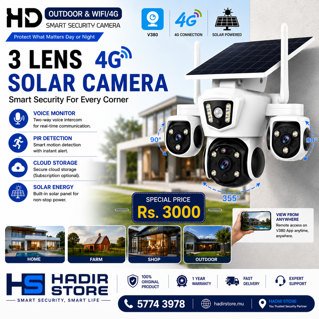 Solar 4G Camera  