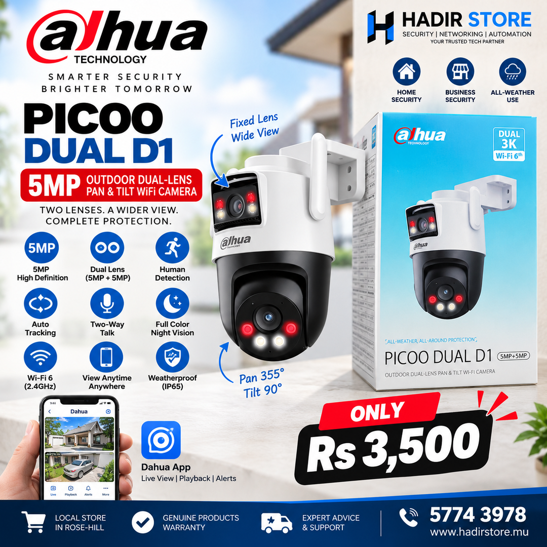 Dahua Pico D1 Dual lens 5MP