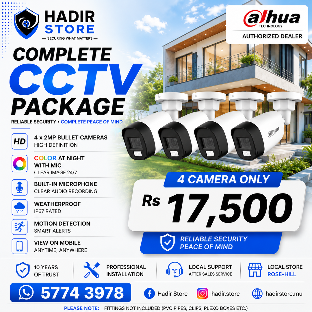Dahua Package 4 camera 2MP