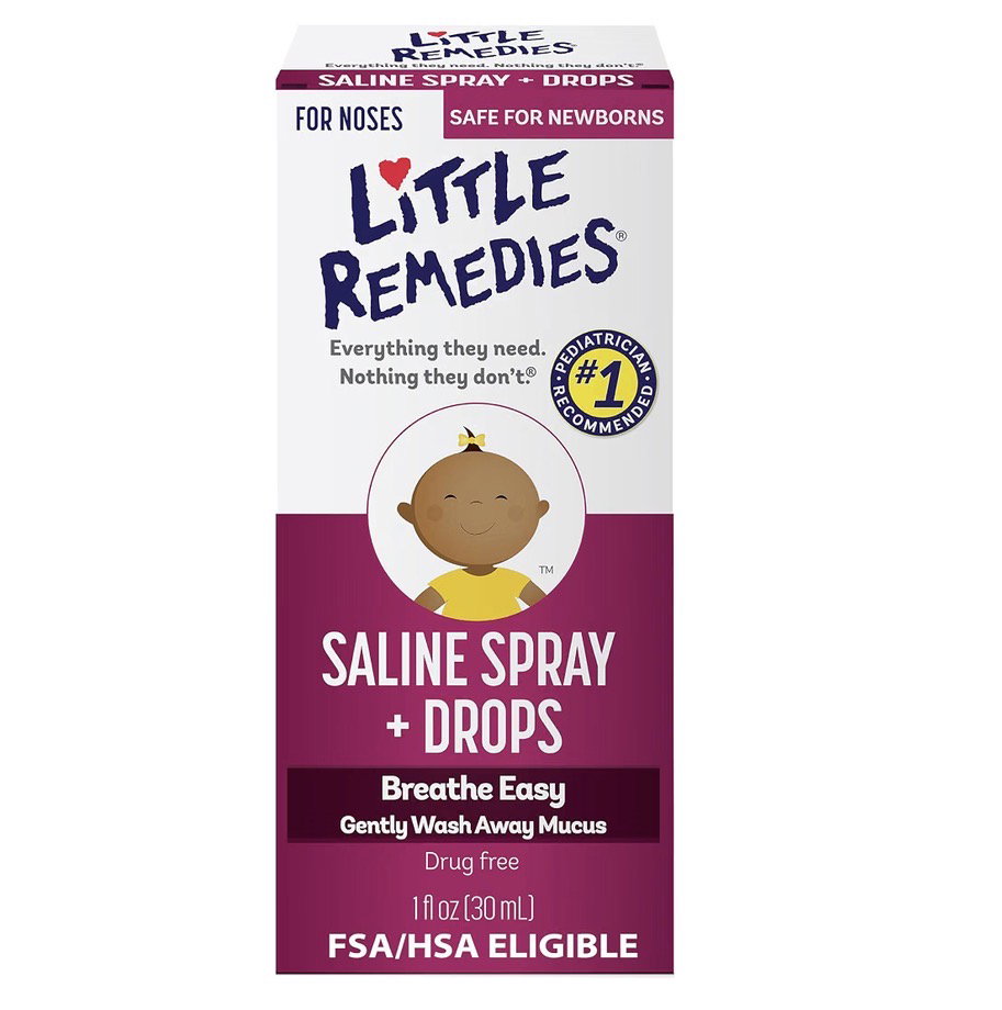 Little Remedies Saline Spray + Drops_0