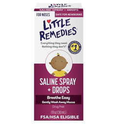 Little Remedies Saline Spray + Drops