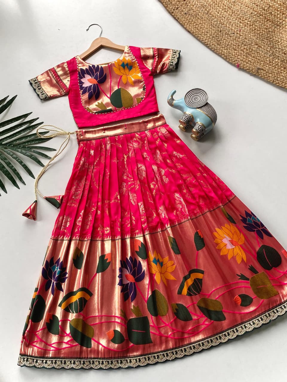 Skirt and top set for girls TC2