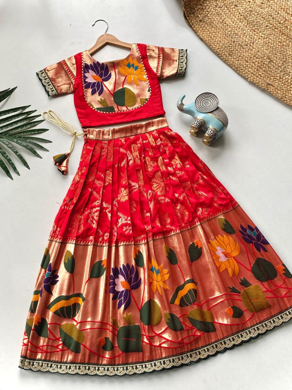 Skirt and top set for girls TC2_1
