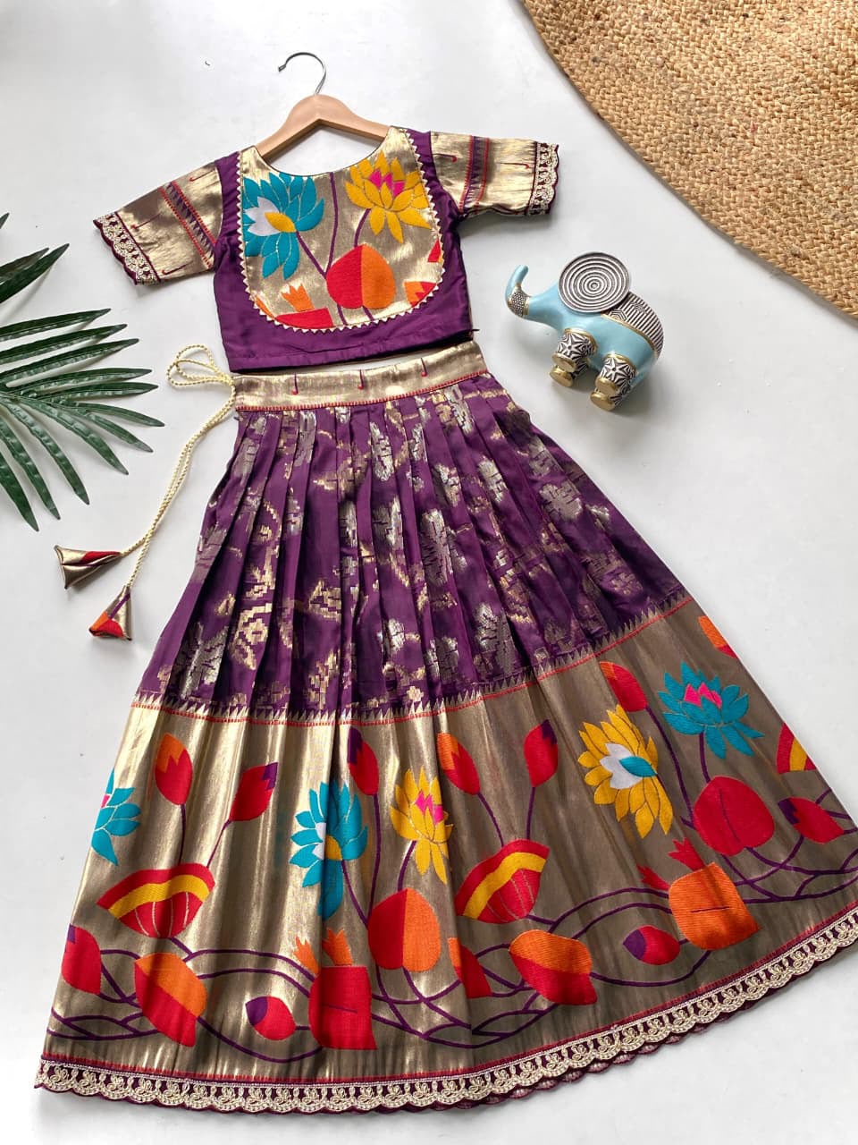 Skirt and top set for girls TC2_2