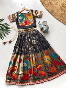 Skirt and top set for girls TC2