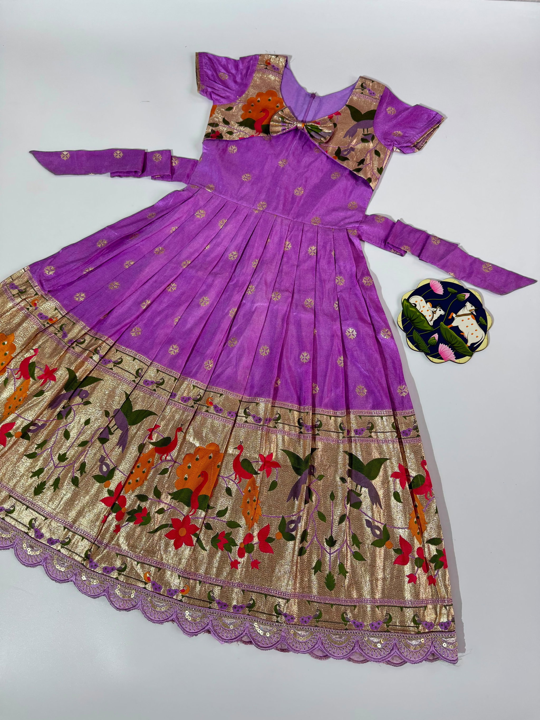 Gown Soft Dolla silk Designed with a sweetheart neckline  TC2 _3