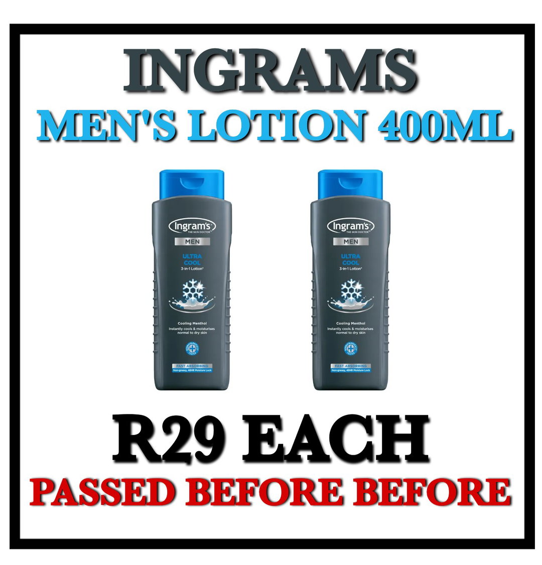 Ingrams Men's Lotion 400ml