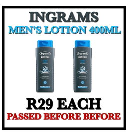 Ingrams Men's Lotion 400ml