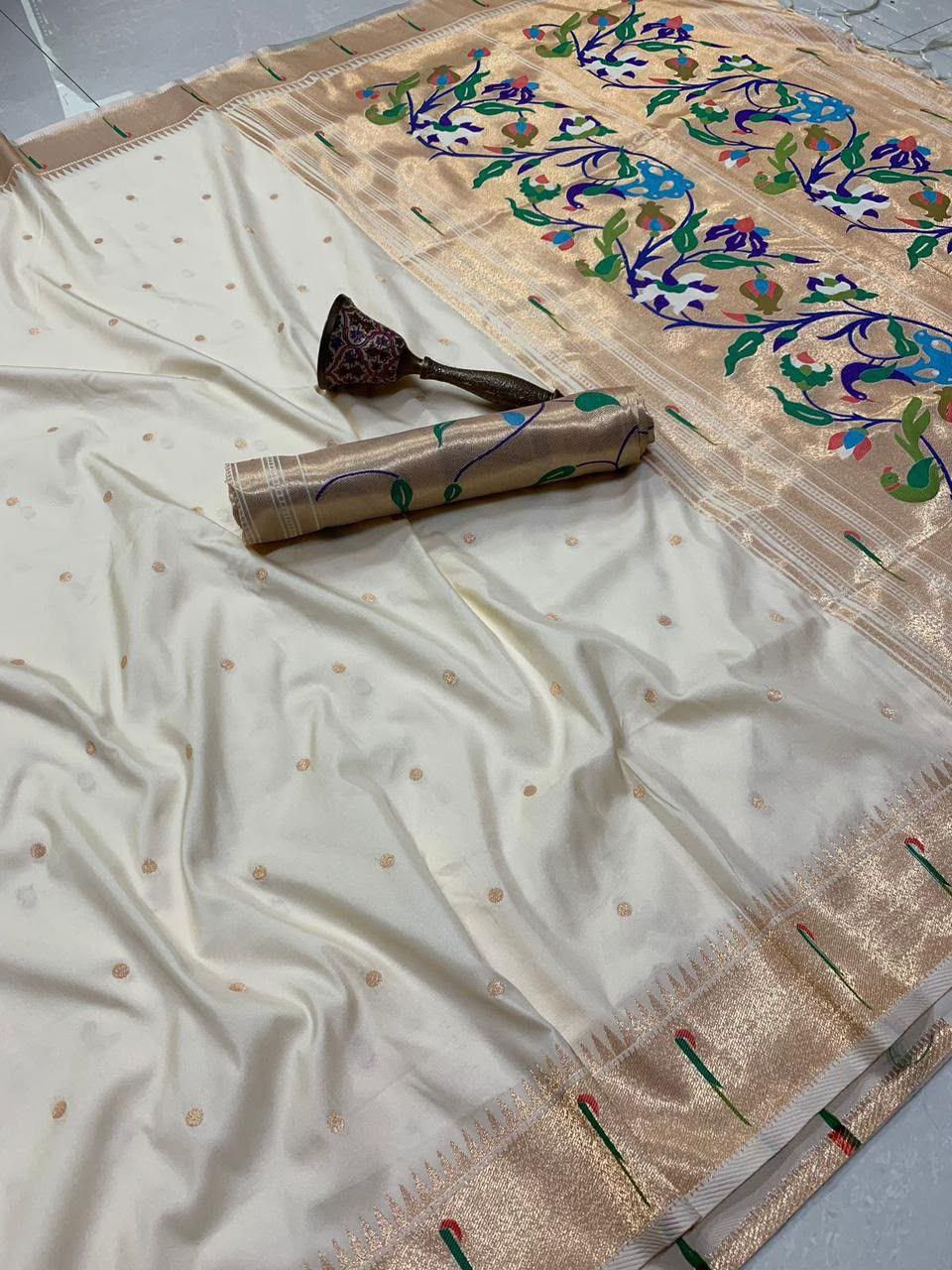 KANCHIVRAM  PAITHANI SILK SAREE PKS_2