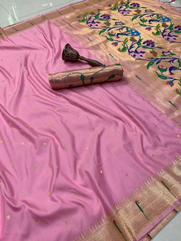 KANCHIVRAM  PAITHANI SILK SAREE PKS