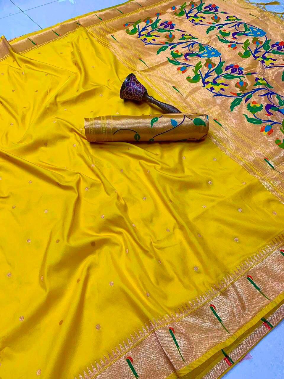 KANCHIVRAM  PAITHANI SILK SAREE PKS_13