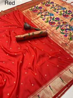 KANCHIVRAM  PAITHANI SILK SAREE PKS