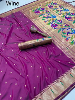 KANCHIVRAM  PAITHANI SILK SAREE PKS