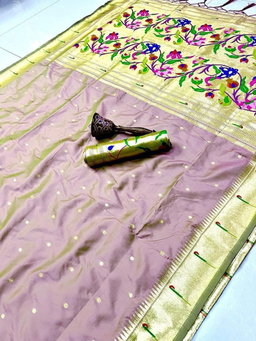 KANCHIVRAM  PAITHANI SILK SAREE PKS