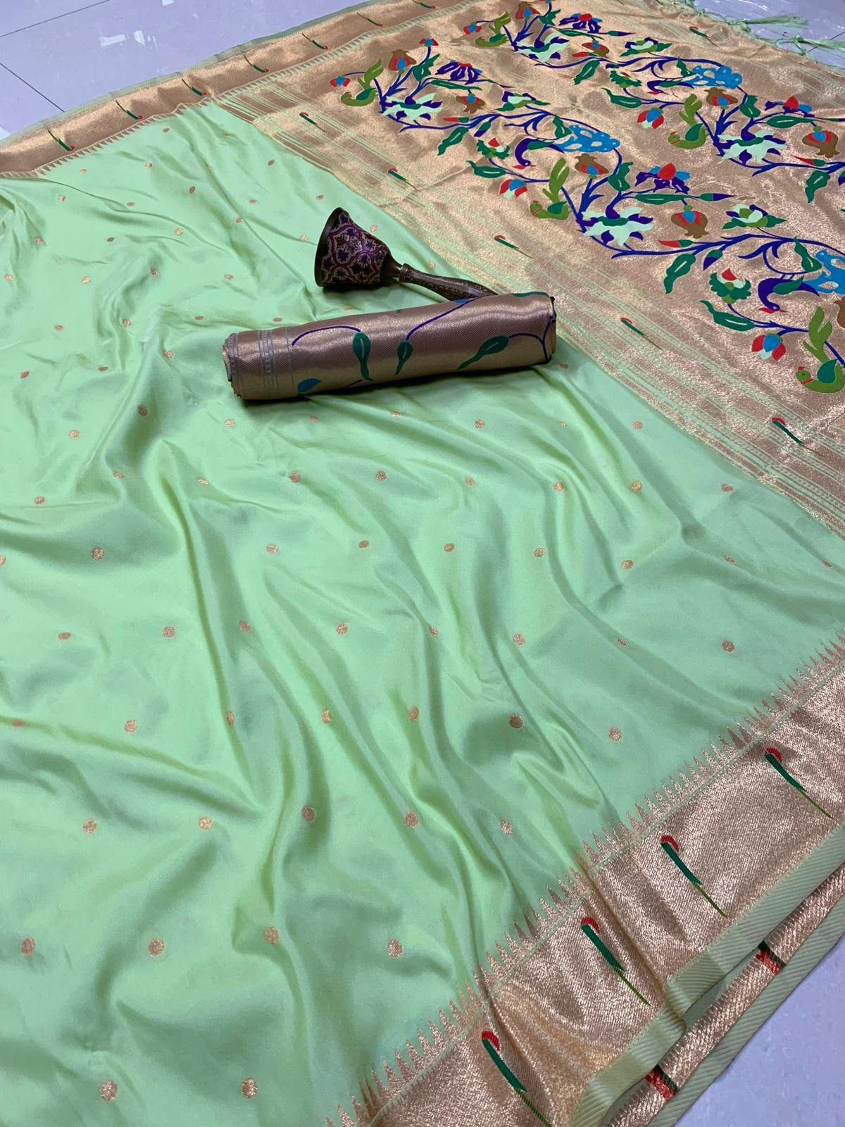 KANCHIVRAM  PAITHANI SILK SAREE PKS_20
