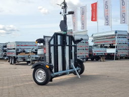 REMOLQUE PARA MOTOS LORRIES MT-2 BASCULANTE – 239 × 174 CM – 750 KG
