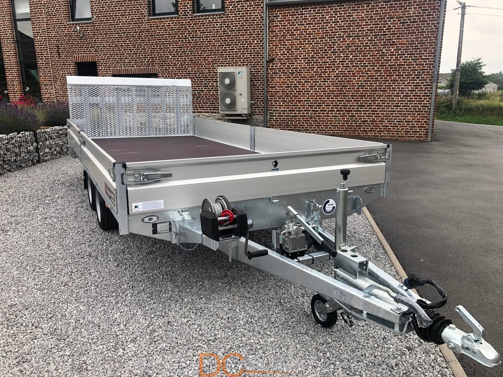 REMOLQUE PORTACOCHES BASCULANTE – 3.500 KG – DOBLE EJE_1