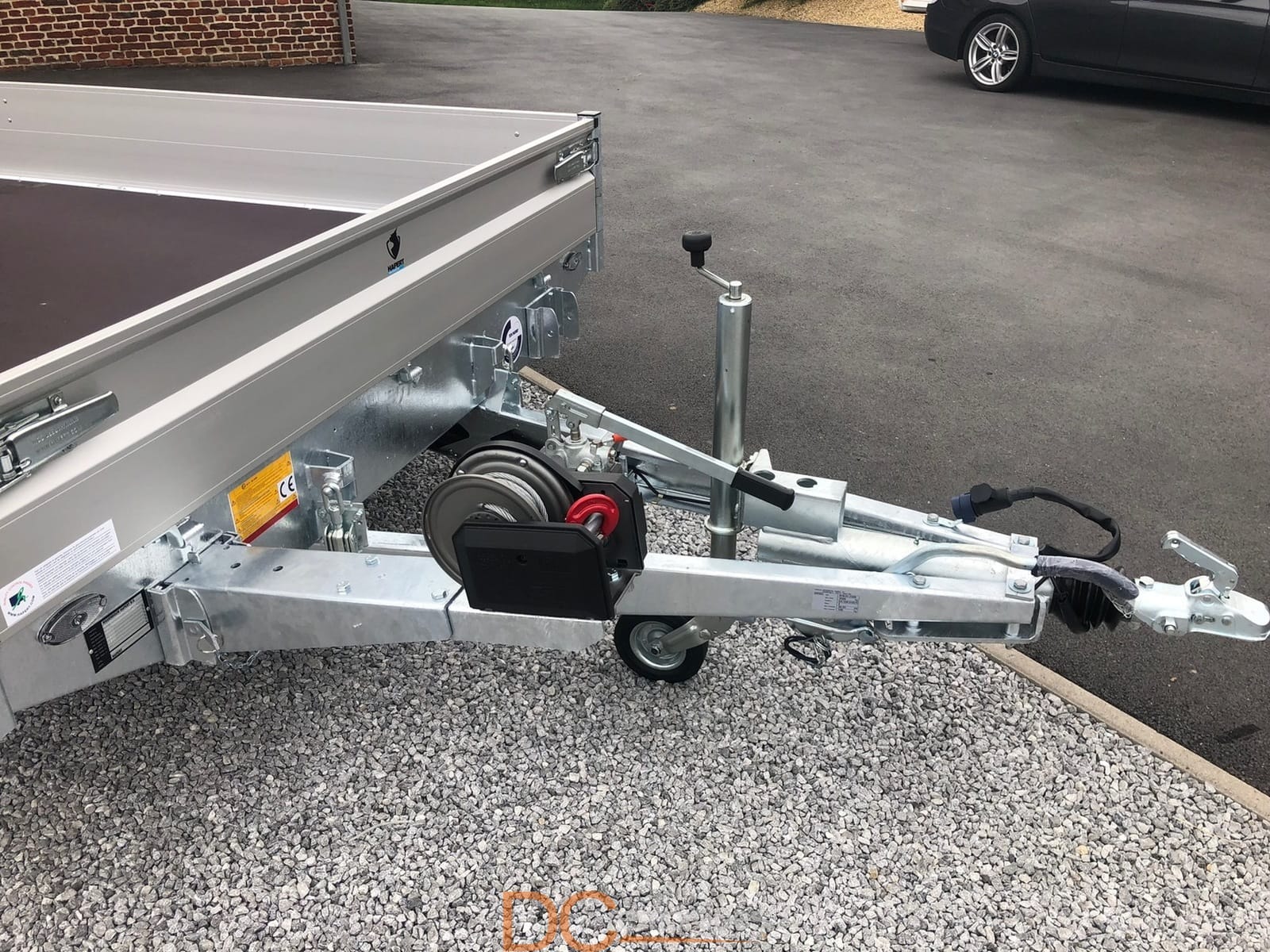REMOLQUE PORTACOCHES BASCULANTE – 3.500 KG – DOBLE EJE_12