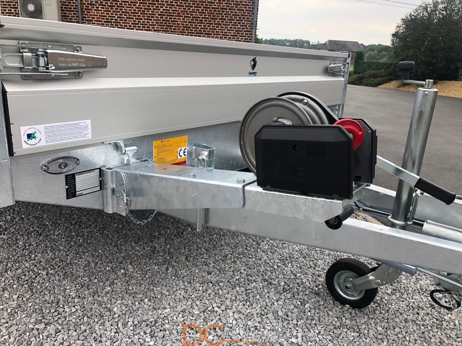 REMOLQUE PORTACOCHES BASCULANTE – 3.500 KG – DOBLE EJE_11