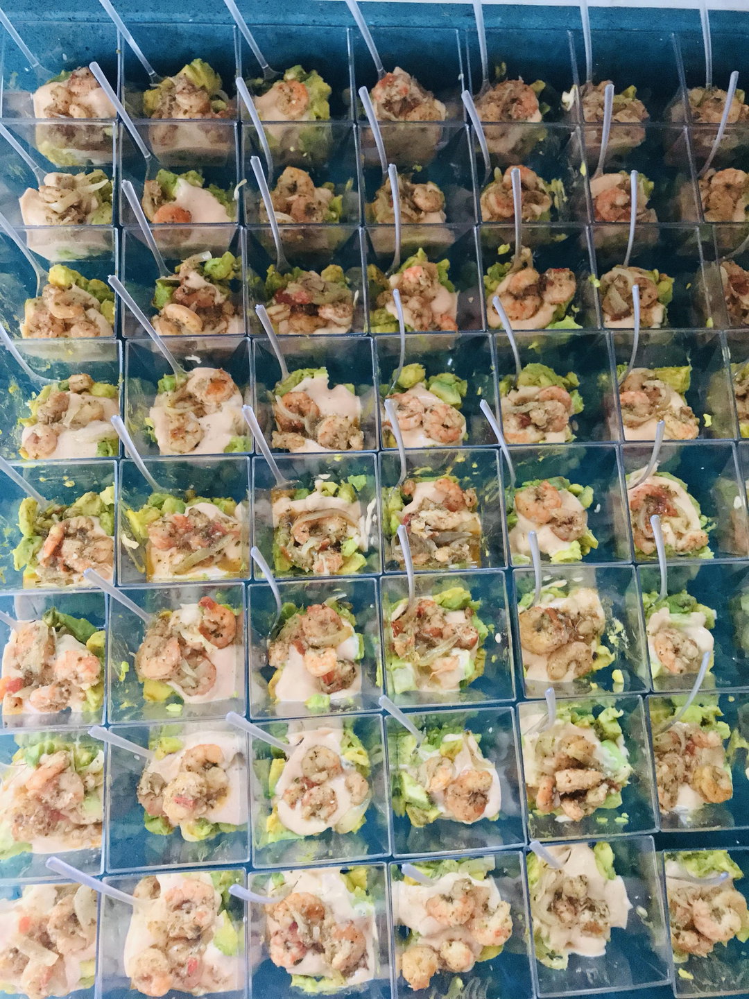 Verrine Avocat crevettes