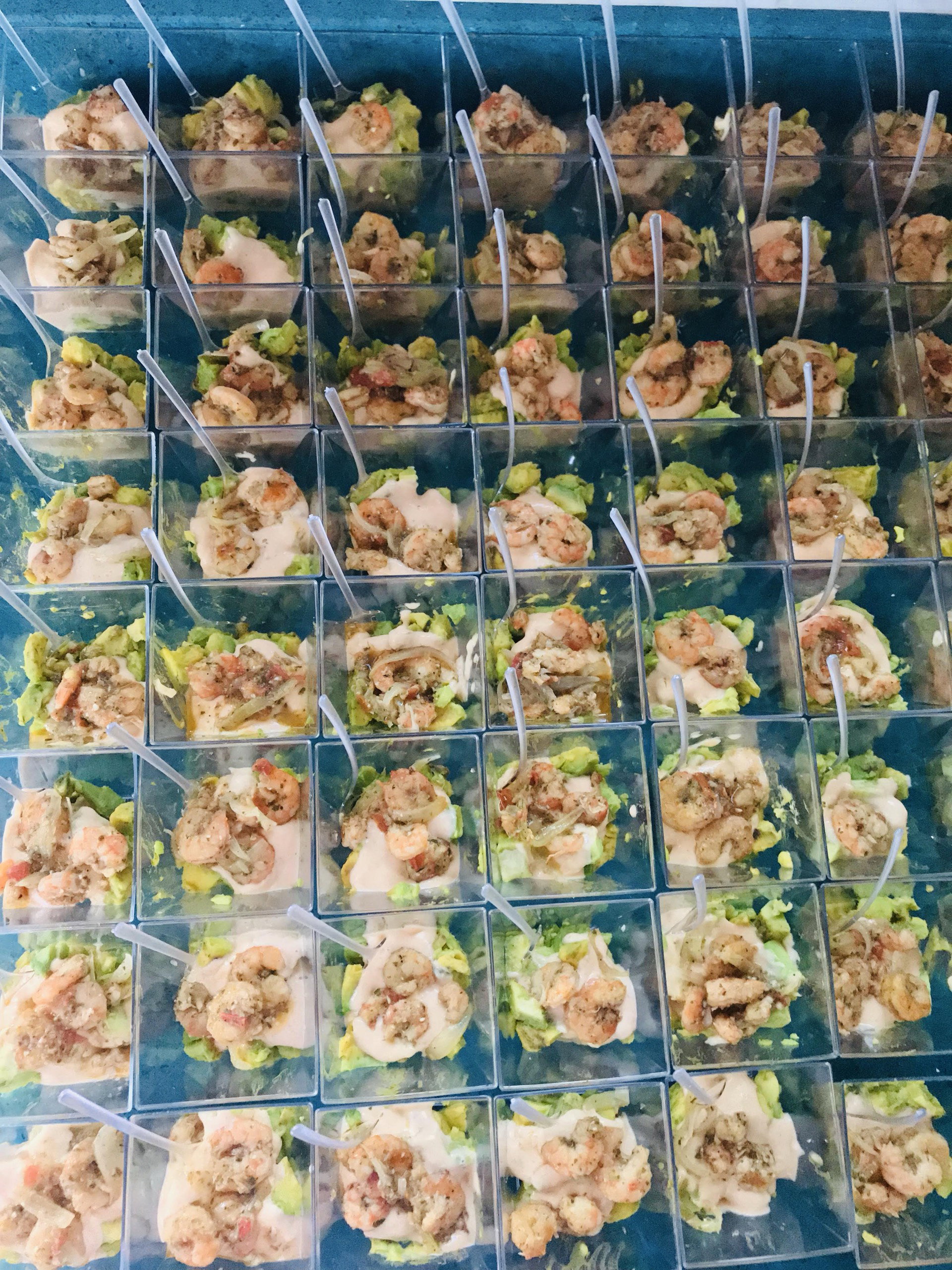 Verrine Avocat crevettes_0
