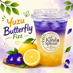 Yuzu Butterfly Fizz