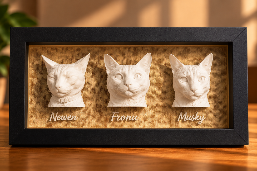 Escultura Realista | Esencial 2 o 3 Mascotas