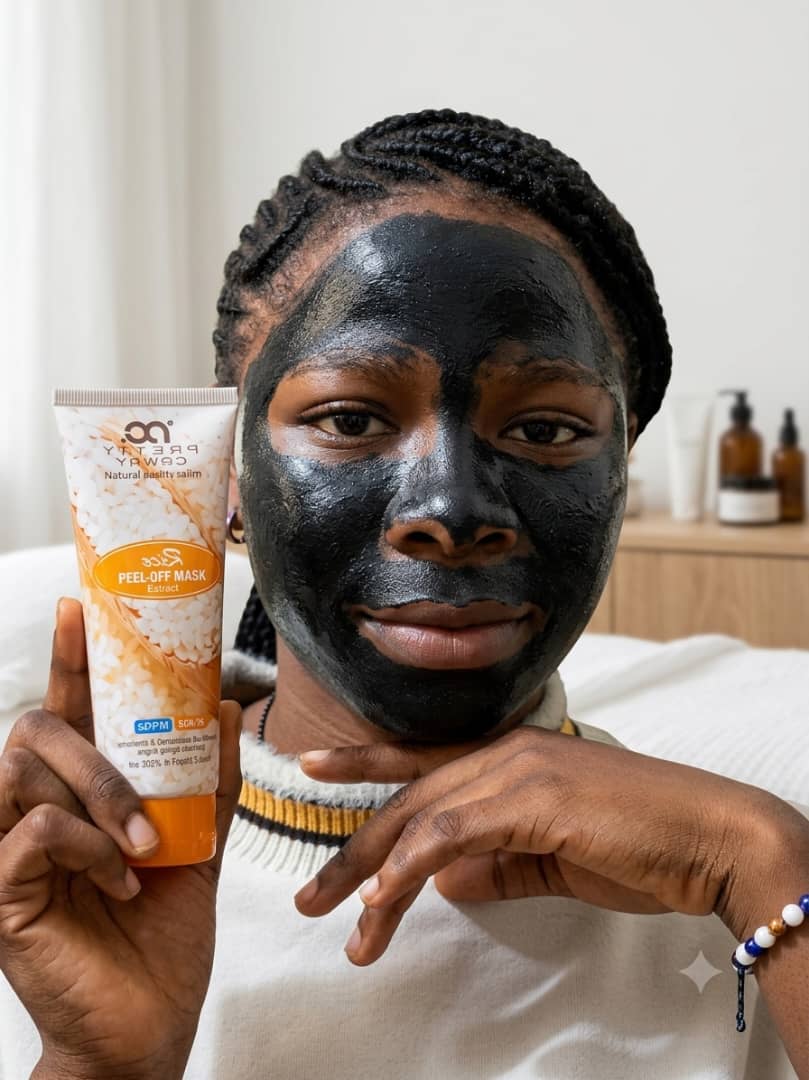 Rice Peel-Off Mask - Black Mask 
