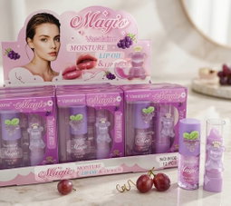 Grape Lip Oil & Bear Balm - 2in1