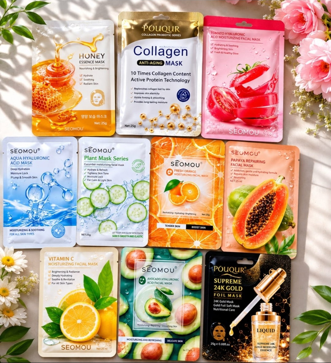 FACIAL SHEET MASKS