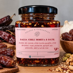 Salsa de Chile Morita y Dátiles
