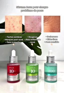 ANUA SERUMS FOR EVERY SKIN PROBLEM