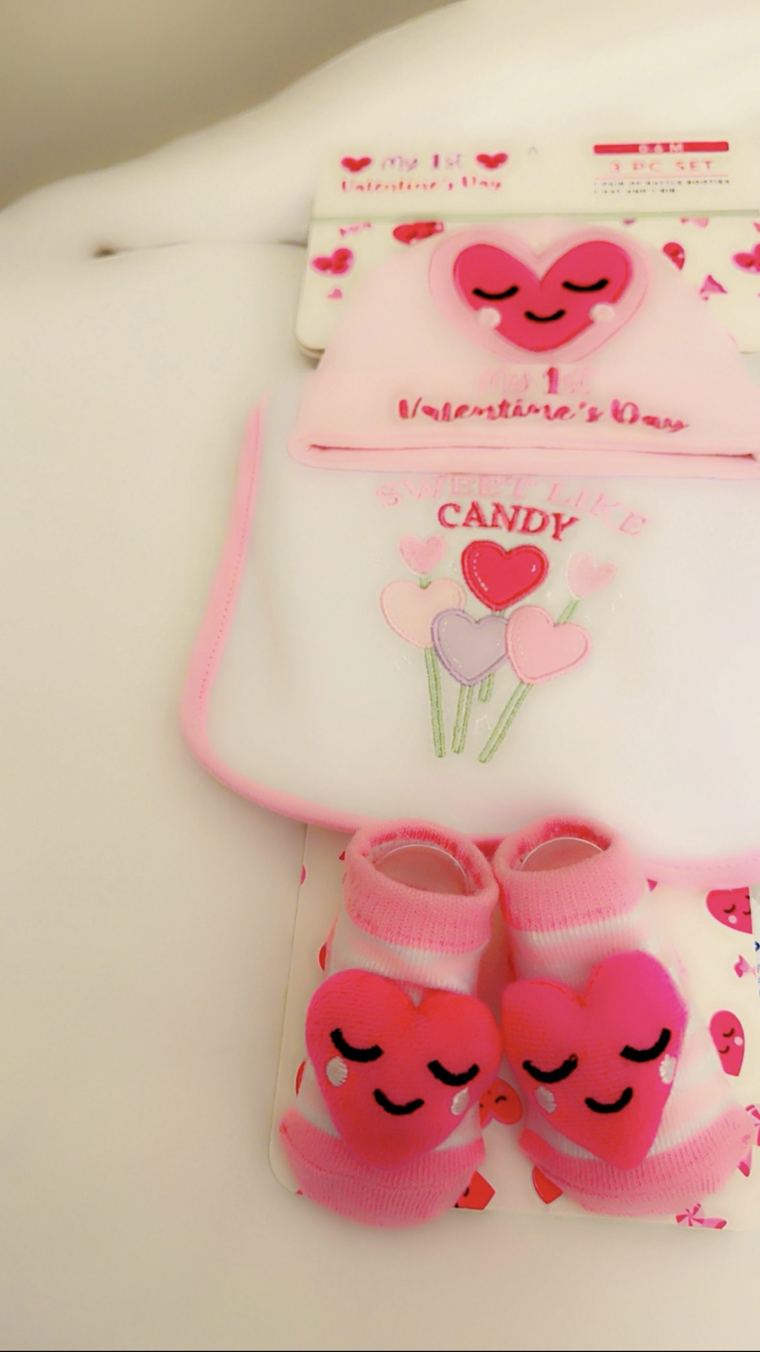 Valentine girls 3 pc. set