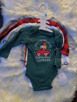 Koala baby North Pole Express 4 pc Onesies Long sleeve