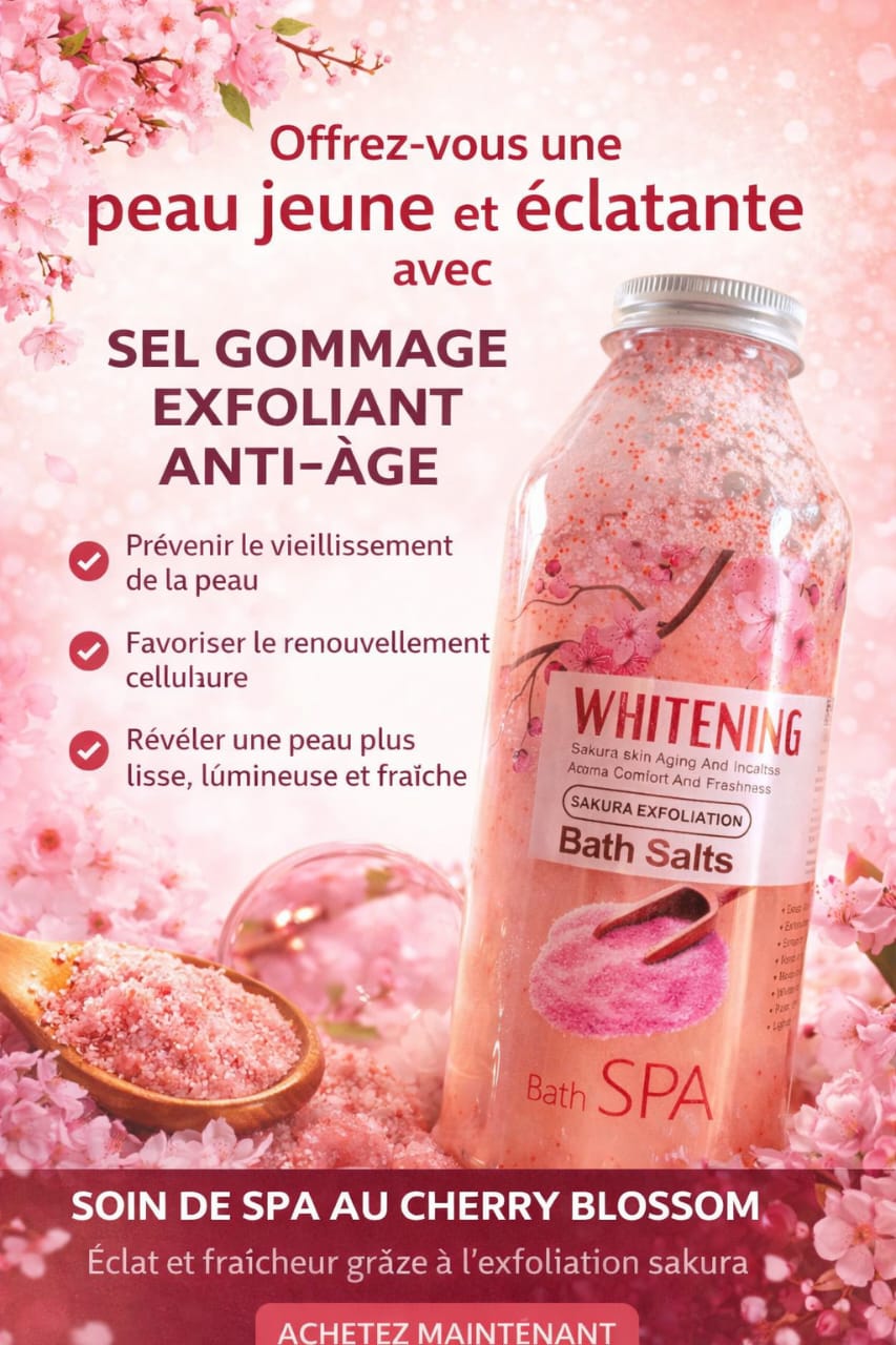 SAKURA BATH SALTS - SPA 