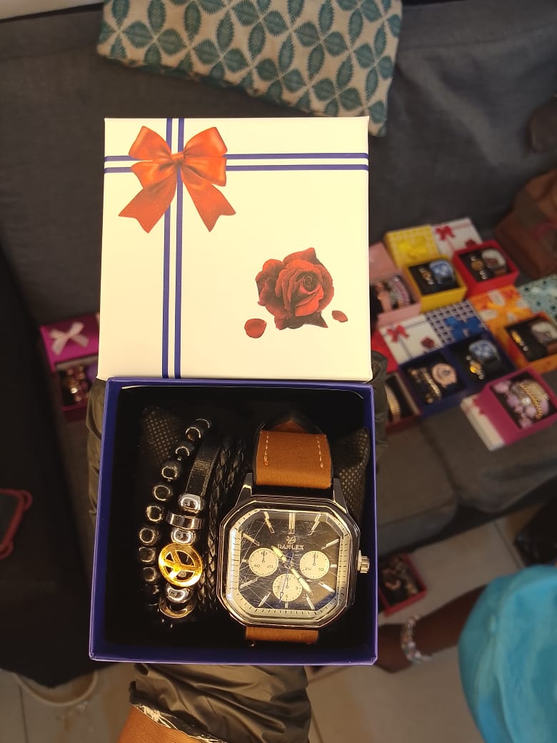 WATCH + BRECELETS- Gift Ideas