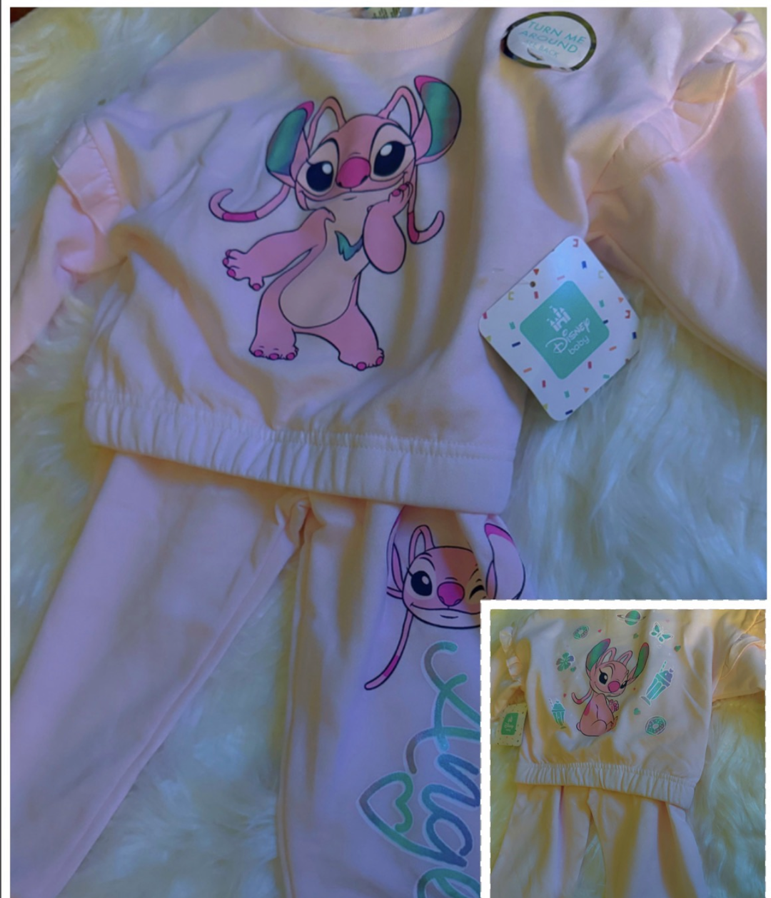 Stitch Angel 2 pc. Warm up set